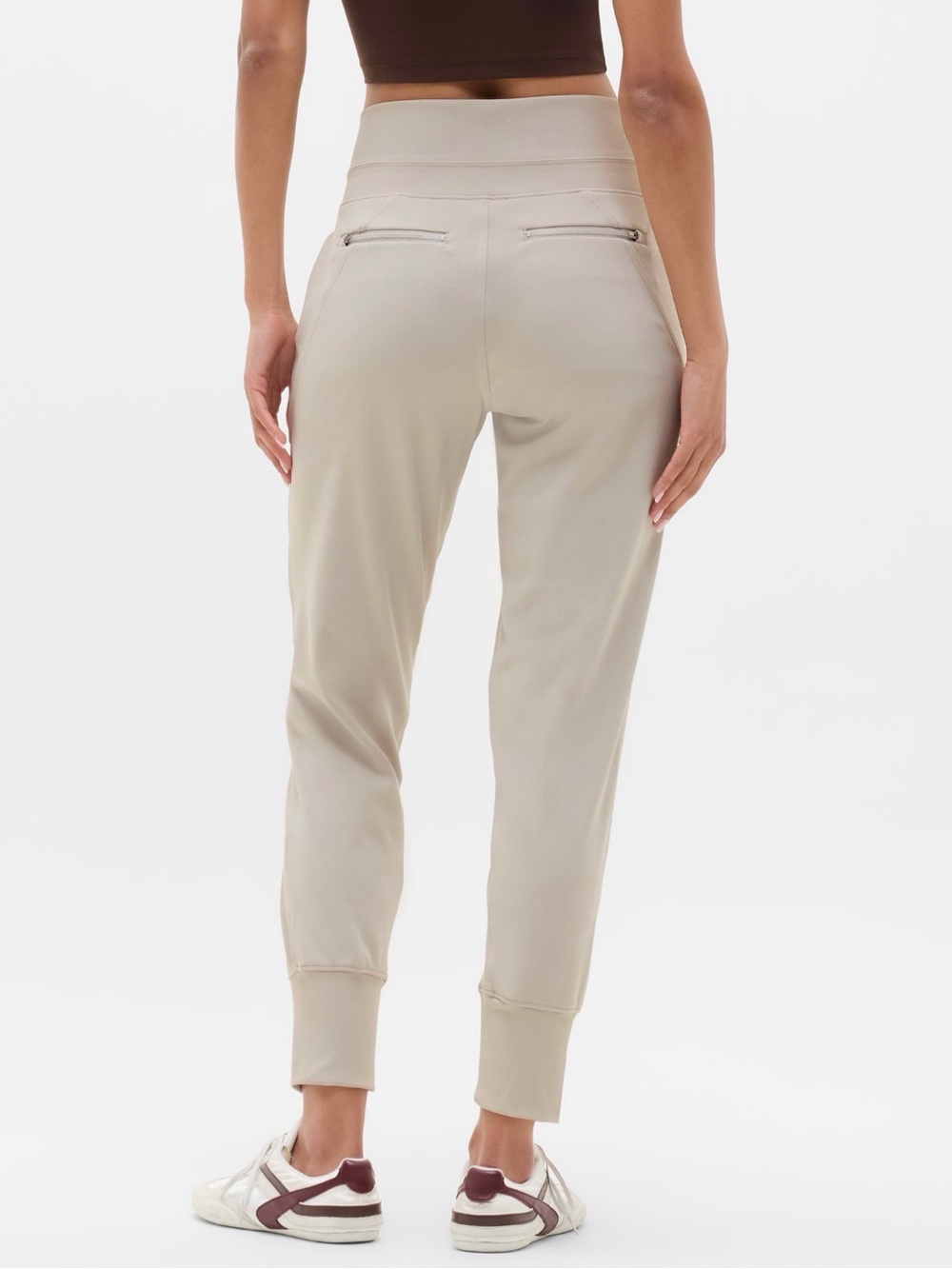 NWT Athleta VENICE HIGH RISE JOGGER in Abalone Size S Regular - Picture 3 of 7